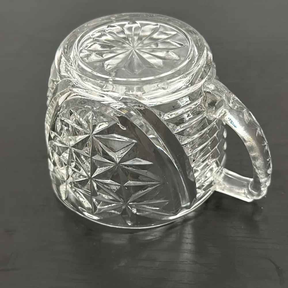 Anchor Hocking Vintage Stars & Bars Creamer Pitcher